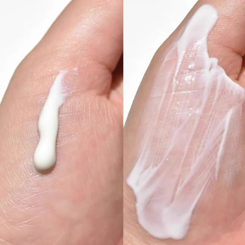 Crème solaire au riz, blanchissante qui contient du sérum hydratant