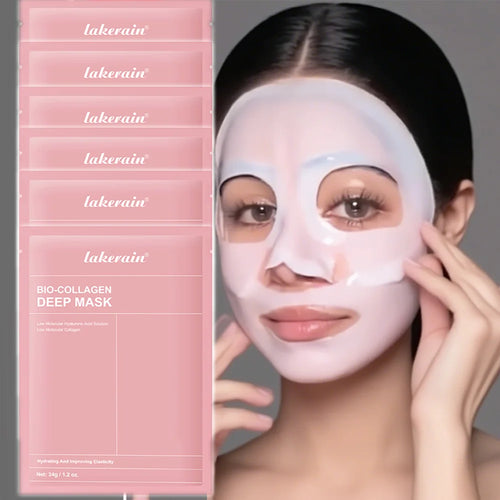 Masque bio-collagène hydratant qui améliore l'elasticité et minimise les pores